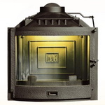 BELFONTE 2001 Y с обло стъкло. Номинална мощност 10,5 kW, КПД - 73,00%, средно отделяне на CO - 0,60%, тегло - 128 кг. Димоотвод - Ф 200. Цена 2211 лв.
